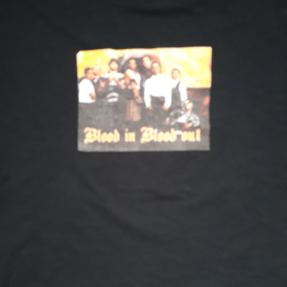 Blood in blood out screen tshirt